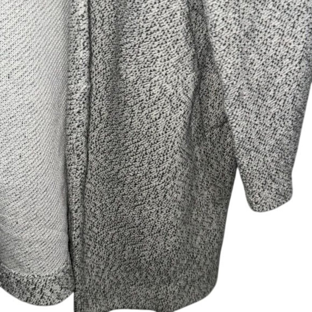 Ava & Viv Gray Open Front Cardigan 1X - Picture 3 of 7
